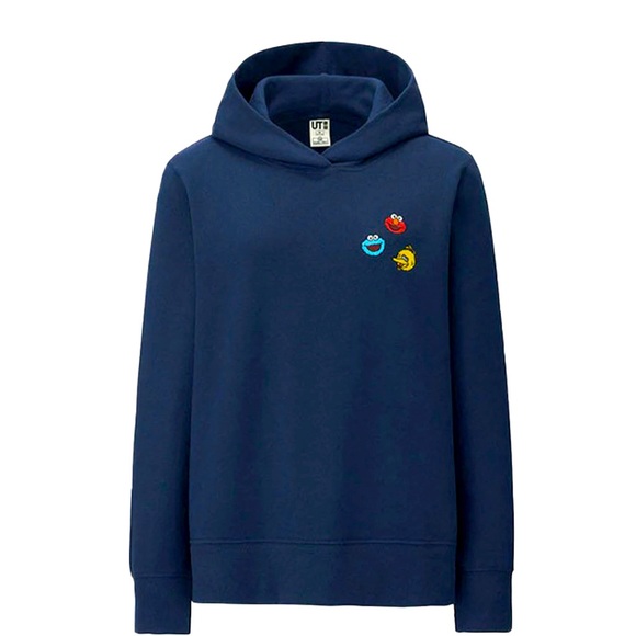 KAWS x Uniqlo x Sesame Street Hoodie - Picture 1 of 4